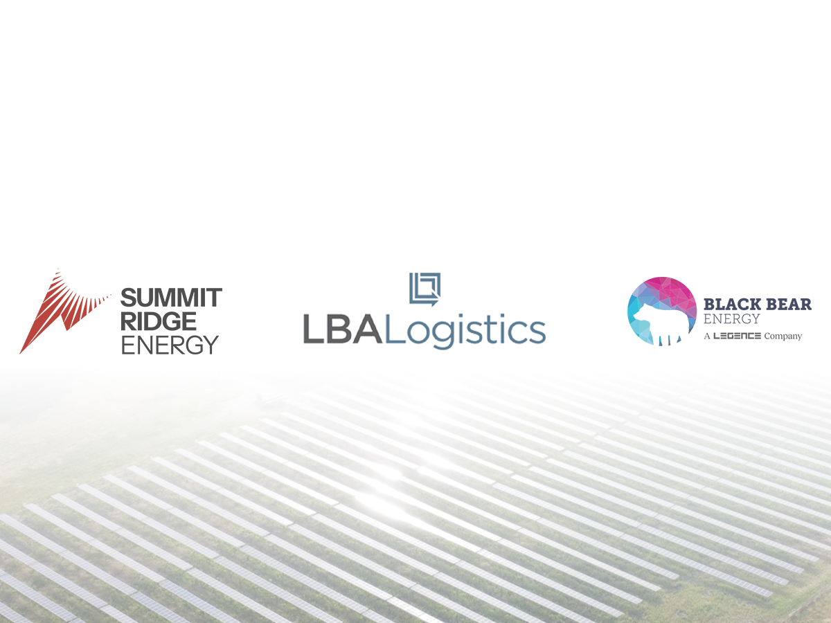 Summit Ridge Energy and Black Bear Energy Celebrate a New Illinois Shines Community Solar Rooftop Project Hosted by LBA Logistics 